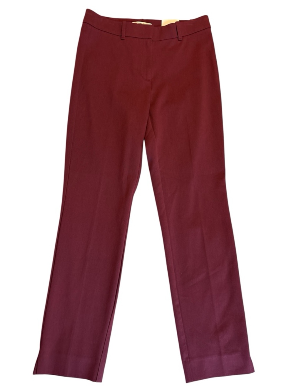 White House Black Market Slim Ankle Pants - Burgundy Plum
